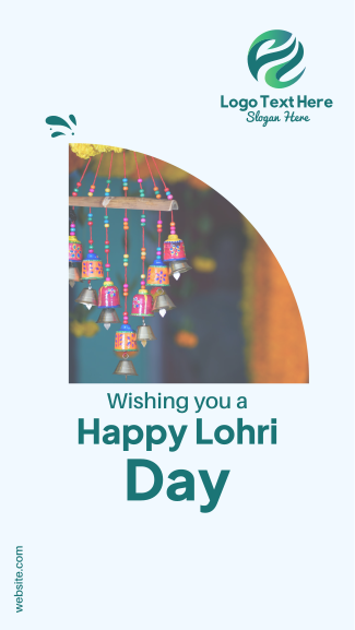 Lohri Day Facebook story