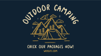 Rustic Camping Animation Image Preview