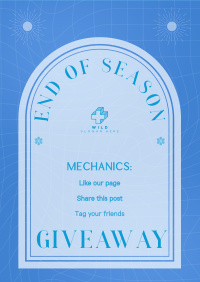 Give Away Season Flyer Design