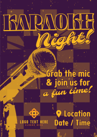 Pop Karaoke Night Poster Image Preview