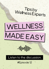 Easy Wellness Podcast Poster Image Preview