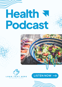 Health Podcast Flyer Design