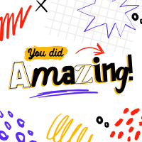 You did amazing! Instagram post Image Preview