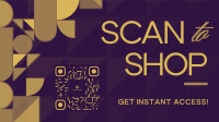 Geometric Scan Here Animation Preview