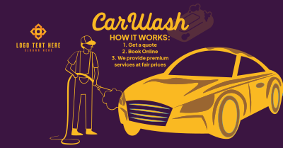 Easy Carwash Booking Facebook ad Image Preview