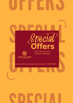 The Special Offers Flyer Image Preview
