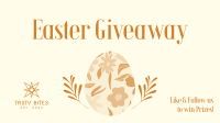 Floral Egg Giveaway Facebook Event Cover Image Preview