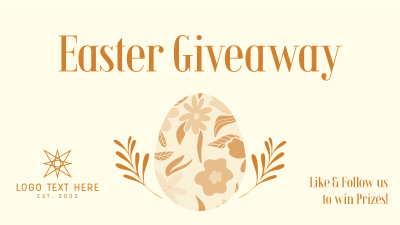 Floral Egg Giveaway Facebook event cover Image Preview