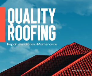 Quality Roofing Facebook post Image Preview