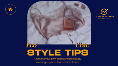 Eco Chic Tips Facebook event cover Image Preview