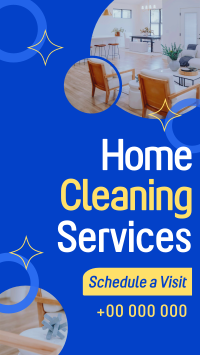 Modern Cleaning Service TikTok Video Image Preview