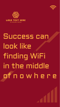 WIFI Motivational Quote TikTok video Image Preview