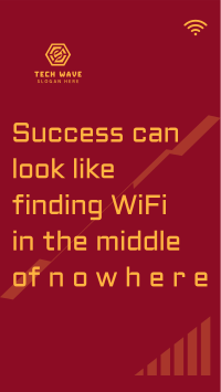 WIFI Motivational Quote TikTok Video Image Preview