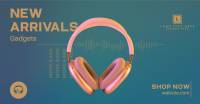 Girly Headphone Facebook ad Image Preview