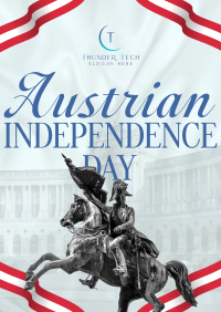 Elegant Austrian Independence Poster Image Preview