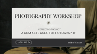 Photography Workshop Elegant Animation Preview