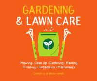 Seeding Lawn Care Facebook Post Design