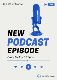 Normal Podcast Poster Design