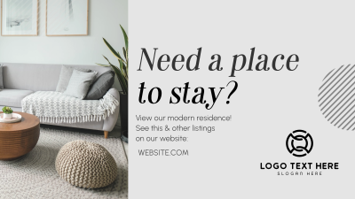 Cozy Place to Stay Facebook event cover Image Preview