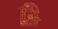 Year of the Tiger Twitter post Image Preview