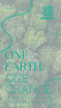 One Earth Instagram Story Design