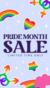 Pride Day Flash Sale YouTube Short Design