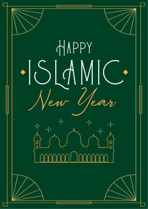 Elegant Islamic Year Flyer Image Preview