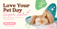 Dainty Pet Day Sale Facebook Ad Design