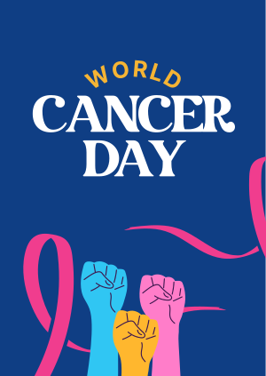 Cancer Day Poster Image Preview