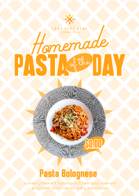 Pasta of the Day Poster Preview