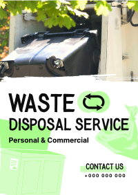 Waste Disposal Management Flyer Image Preview