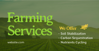 Organic Farming Facebook Ad Design