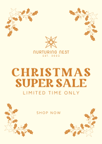 Christmas Super Sale Poster Image Preview