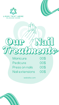 Nail Treatments List YouTube short Image Preview