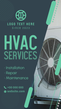Fast HVAC Services Facebook story Image Preview