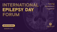 Epilepsy Awareness Forum Animation Preview