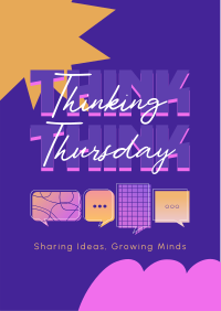 Modern Thinking Thursday Favicon | BrandCrowd Favicon Maker