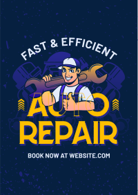 Professional Auto Repair Flyer Preview