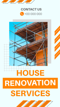 Generic Renovation Services Instagram story Image Preview