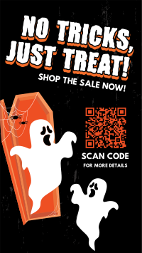 Spooky Halloween Treats Facebook story Image Preview