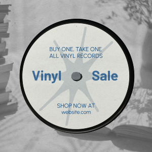 Vinyl Record Sale Instagram post Image Preview