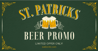 Paddy's Day Beer Promo Facebook Ad Design
