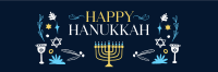 Peaceful Hanukkah Twitter header (cover) Image Preview