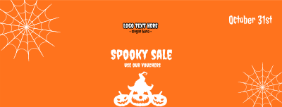 Spooky Flash Sale Facebook cover Image Preview