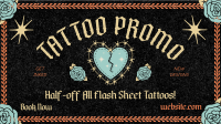 Retro Tattoo Shop Animation Design