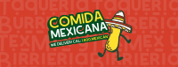 Comida Mexicana Facebook cover Image Preview
