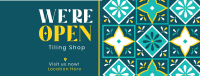 Tiling Shop Opening Facebook cover Image Preview