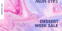 Dessert Week Sale Twitter Post Image Preview