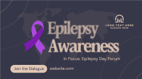 Epilepsy Awareness Forum Animation Preview
