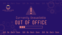 Away from the office alert Animation Image Preview